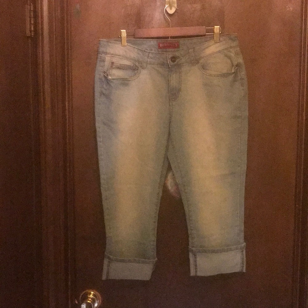 Blue jean capris brand new